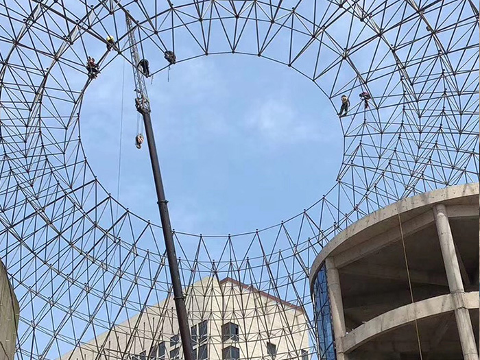 和平网架螺栓球加工流程